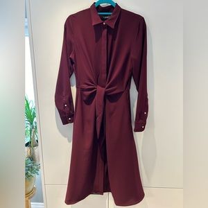 Beautiful burgundy Ralph Lauren dress